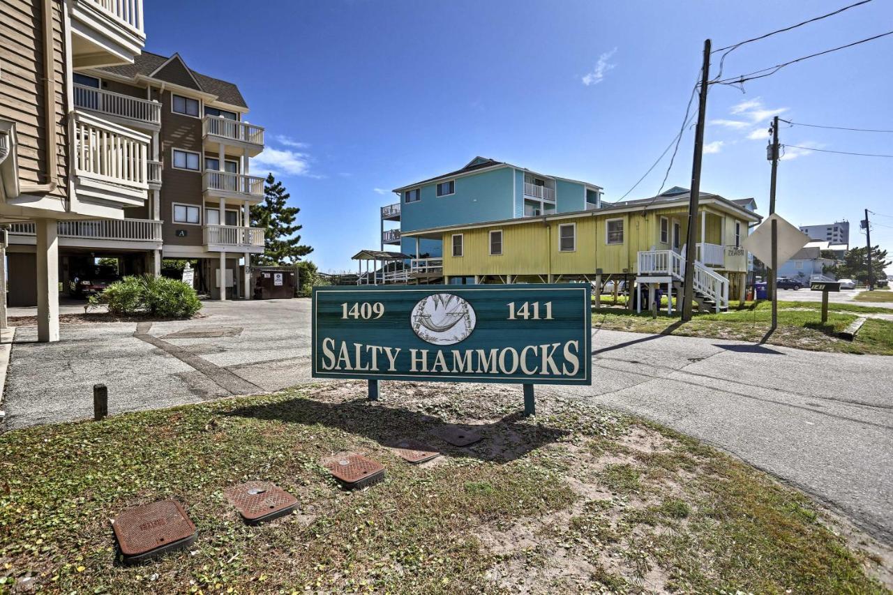 Ocean-View Condo With Deck, Steps To Carolina Beach! エクステリア 写真
